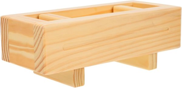 Sushi Making Kit Wooden Sushi Press Mold Rice Roll Mould Maker Making Tool Thousand Layer Mould