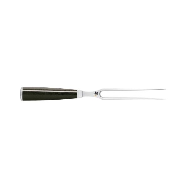 6.5" Carving Fork, Handcrafted 2-Prong Stainless Steel Fork, Pair with  Slicing Knife for Carving and Serving, Pakkawood Handle