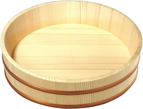 Sushi Tool, Natural, Approx. Diameter 18.9 x Height 4.5 inches (48 x 11.5 cm),